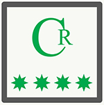 Logotipo 4 estrellas verdes